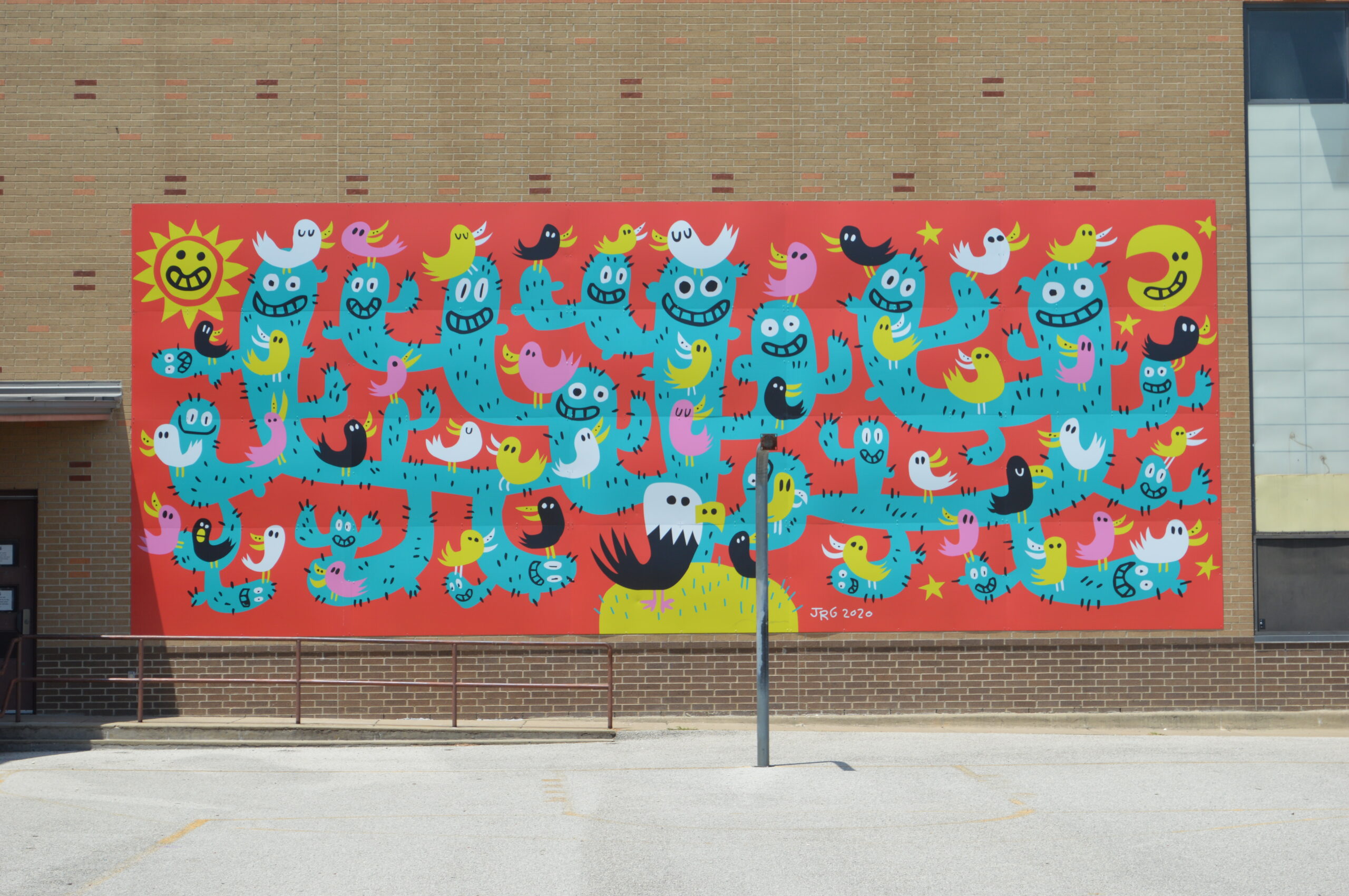 Salazar Elementary School - mural