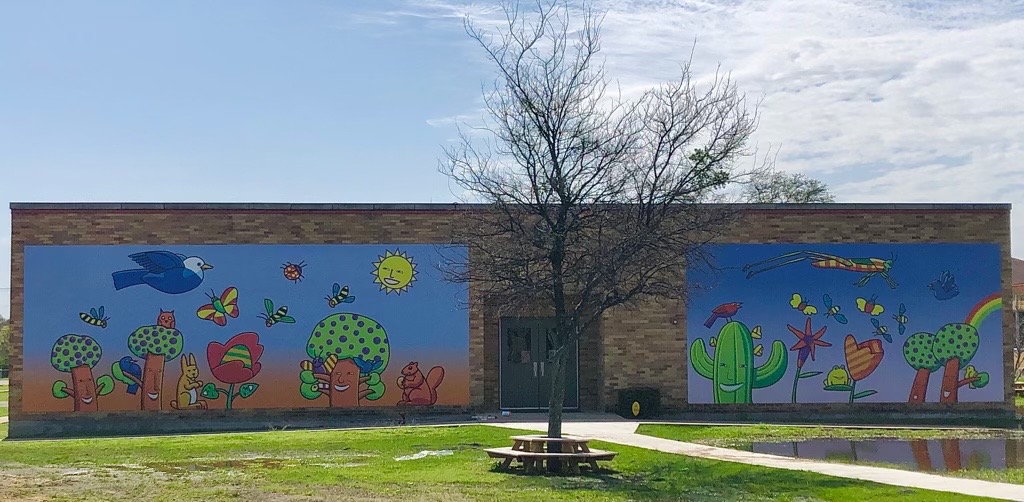 Reinhardt Elementary School - mural