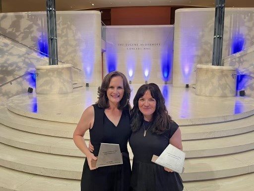 Ellen Denk, Principal/Partner with Studio Outside, and Samantha Bradley, Cool Schools Program Director, accepted the award. It was wonderful evening celebrating some of the most innovative and inspiring built environment around Dallas. 