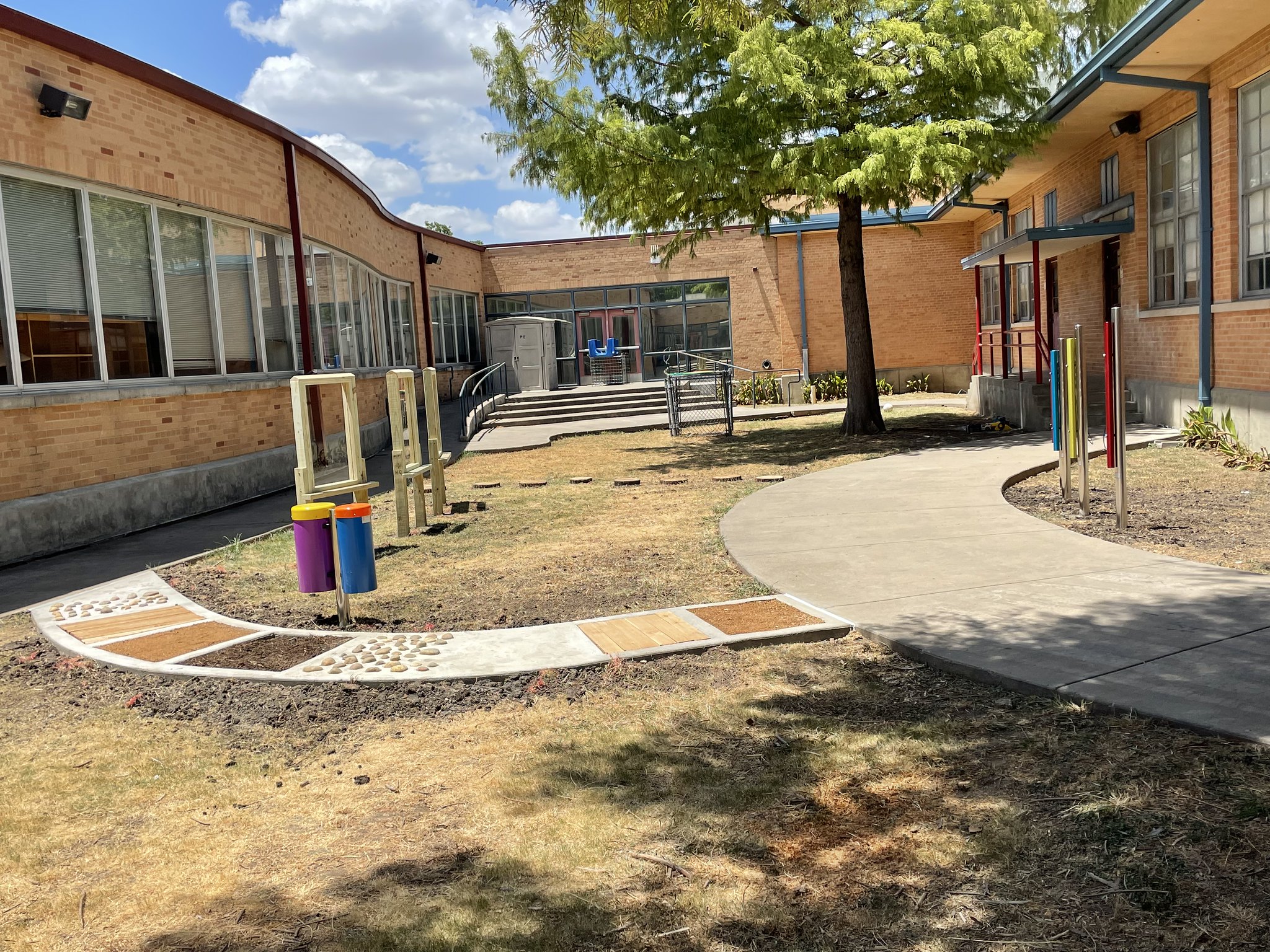 Foster Elementary School after improvements