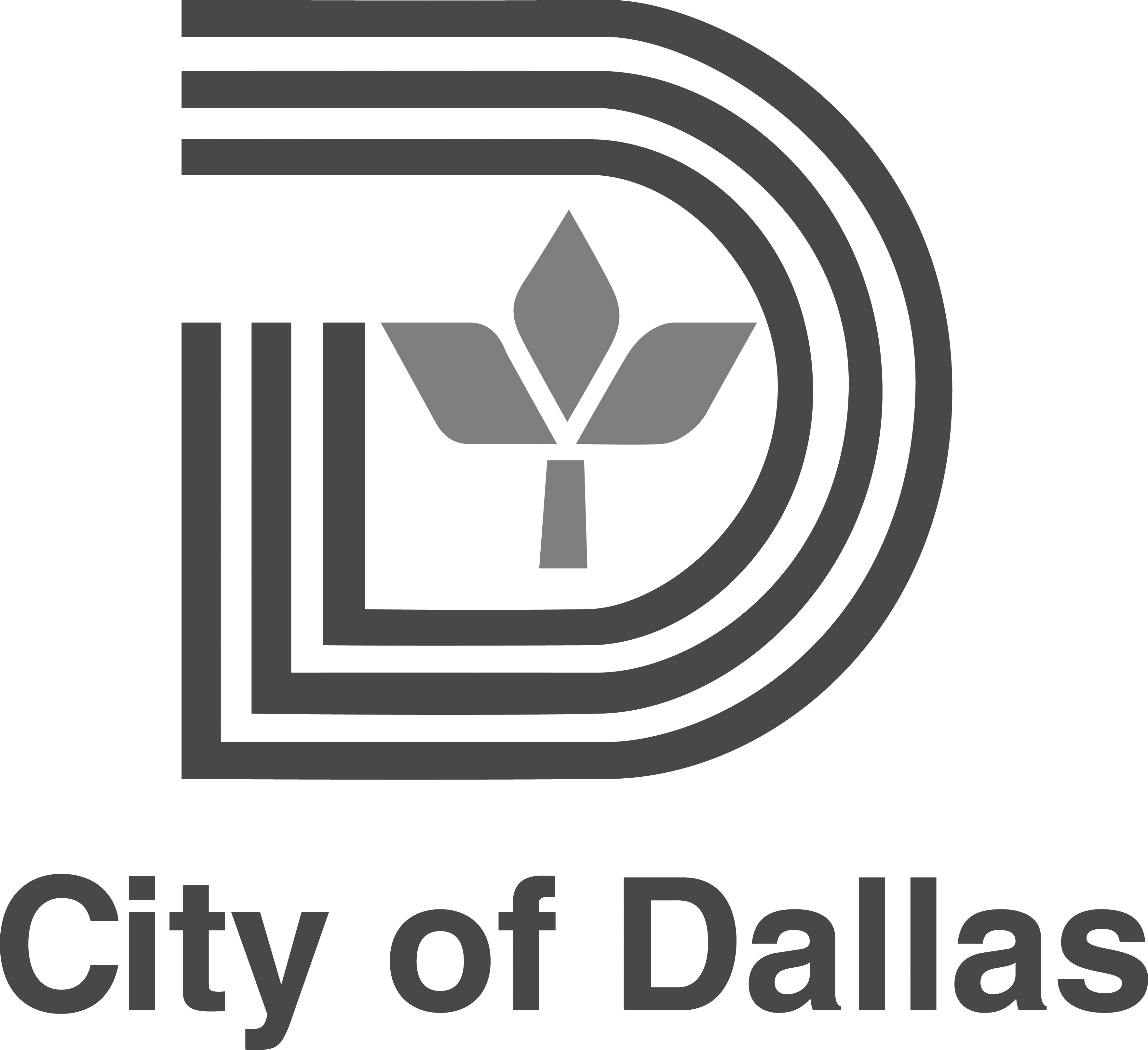 City of Dallas Logo_B&W