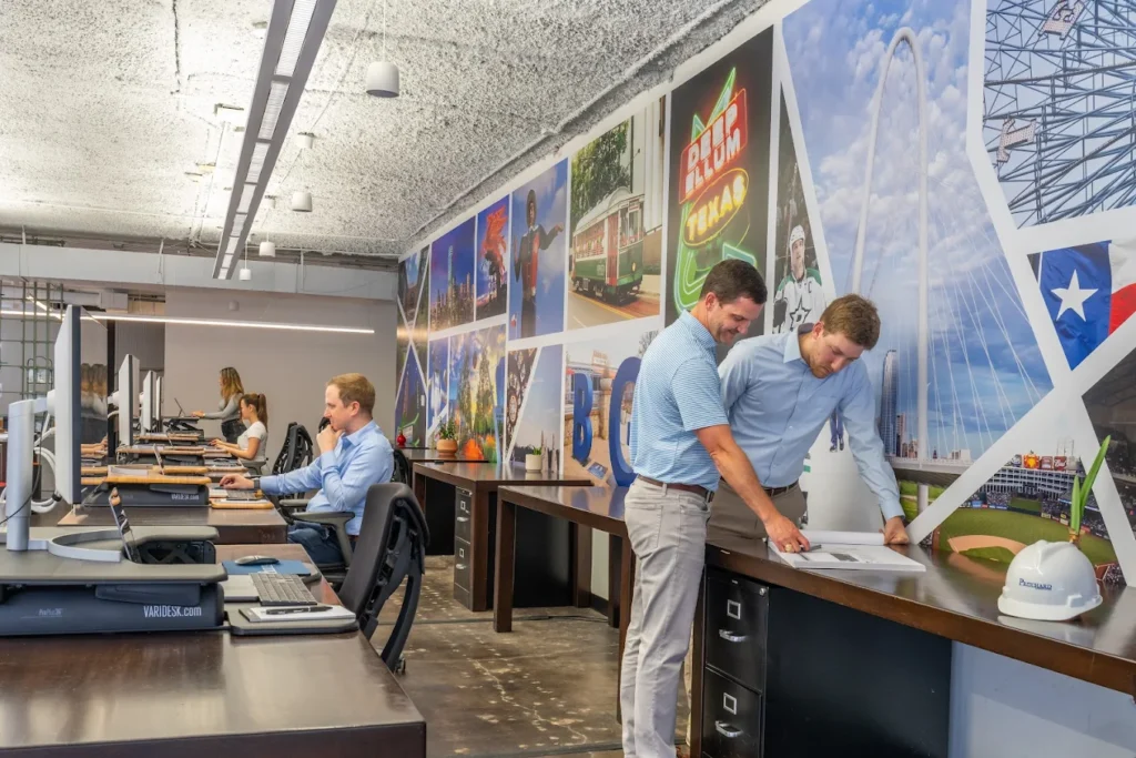 Pictured: A glimpse into the daily rhythm of the Pritchard Office. 