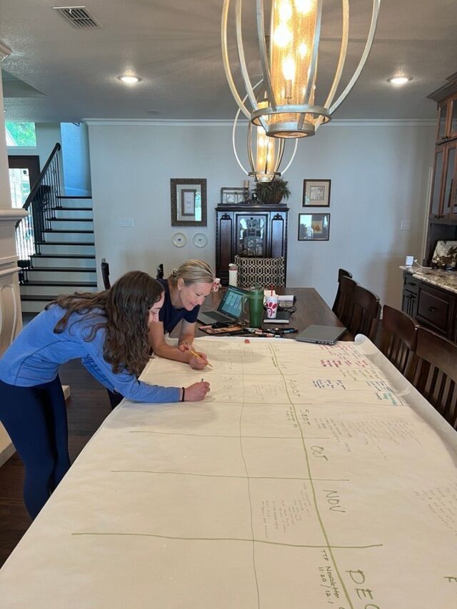 Last week, our team members, Lannie and Abby, devoted their Friday to a workshop and planning session! The team is excited to focus on engaging and educating the community about the project’s innovative, evidence-based design approach. We also look forward to continued coordination with our partners at the City of Dallas and Field Operations as we prepare for the next project design phase! ✏️🛠️ 

We followed our planning session with some much needed time spent in nature after a week of stormy weather. We explored Lannie’s garden – where you'll often find her outside of work – and picked some delicious blackberries to enjoy! 👩‍🌾🌿